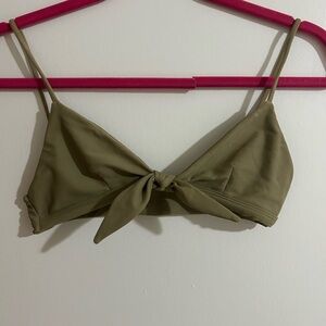 Faithful the brand knot front bikini top